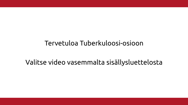 Tervetuloa